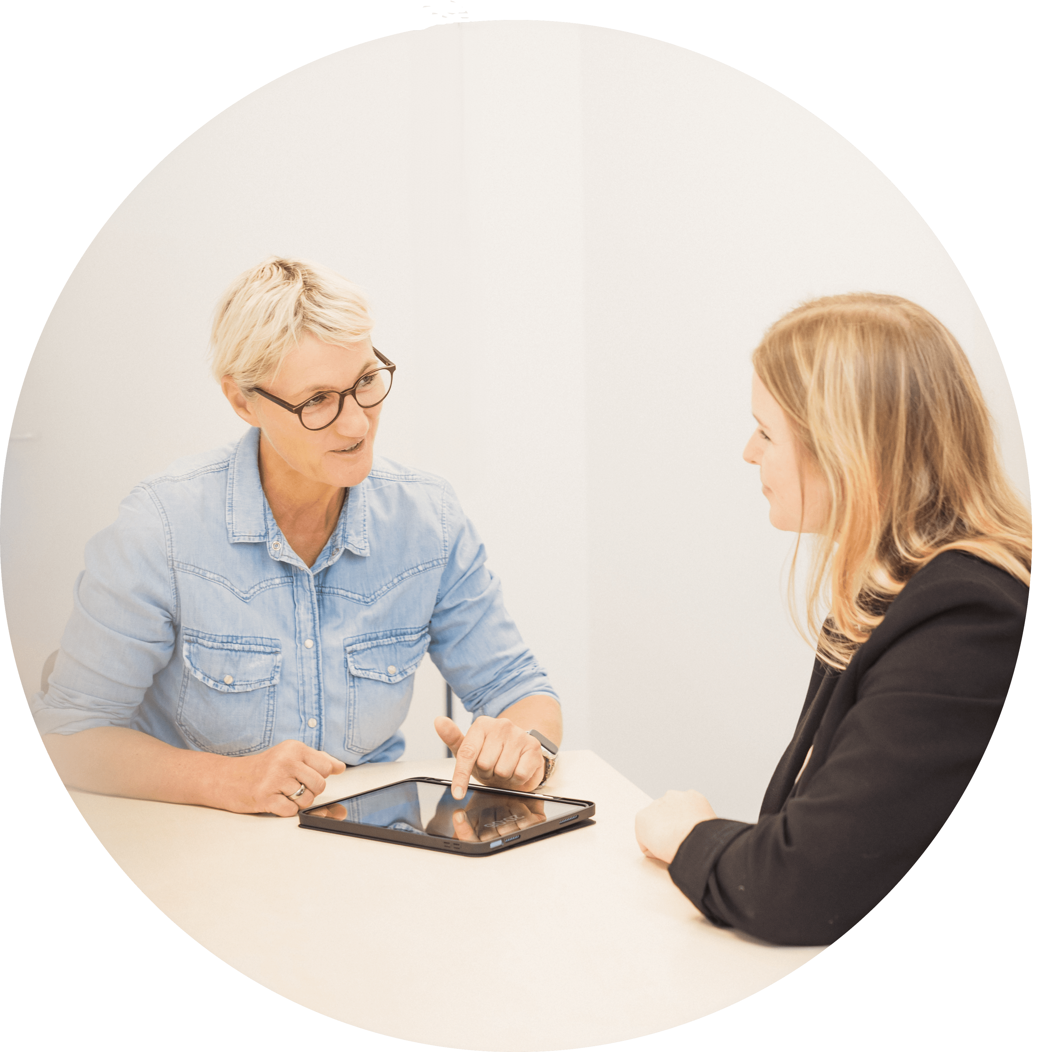 Mitarbeiter Gespräch